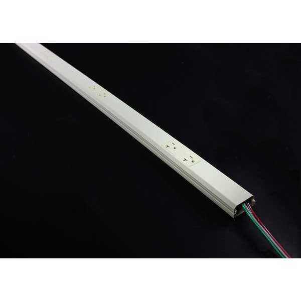 Prewired Raceway, 6 Outlets, Polyester