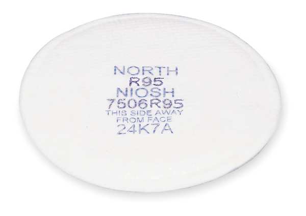 Filter, R95, White, 10 PK, NIOSH