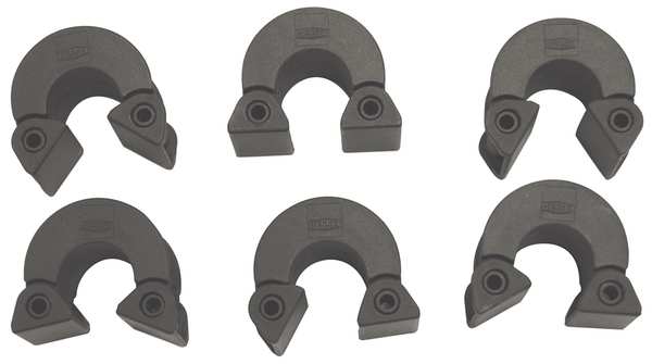 Strap Clamp Corner Clips, PK6