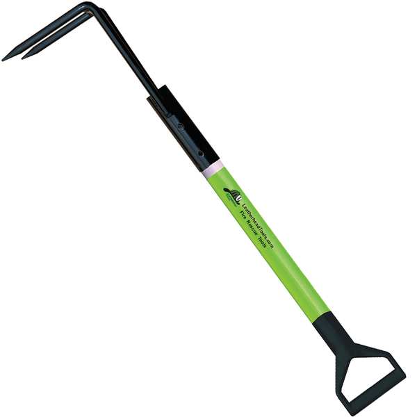 Rubbish Hook, 6 ft. Pro-Lite Pole, HiViz Lime, D-Handle