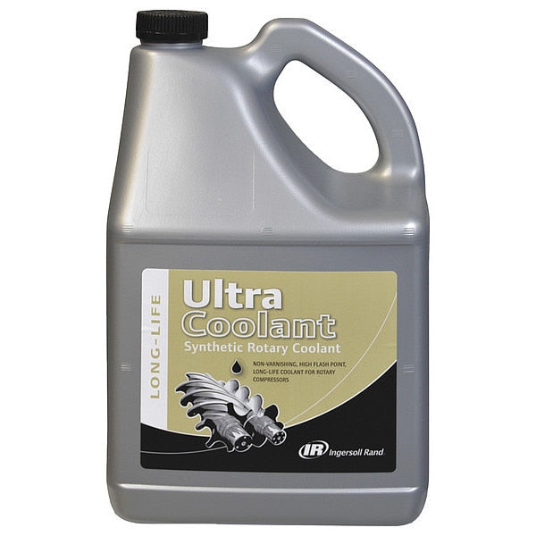 Ultra Coolant, Compressor Oil, Bottle, 1.32 gal, 10 SAE Grade, 100 ISO Viscosity Grade
