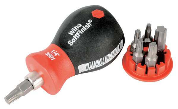 Stubby Torx Bit Set, Pieces 6