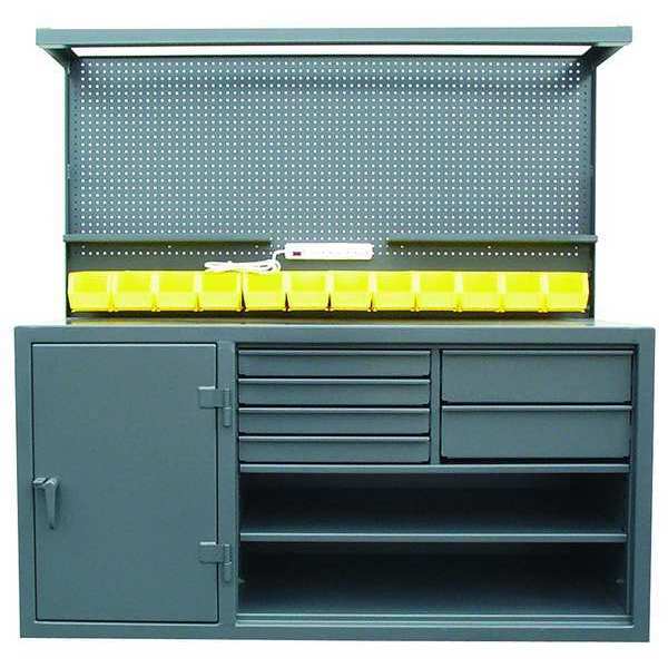 Mobile Work Bench, Steel, 72