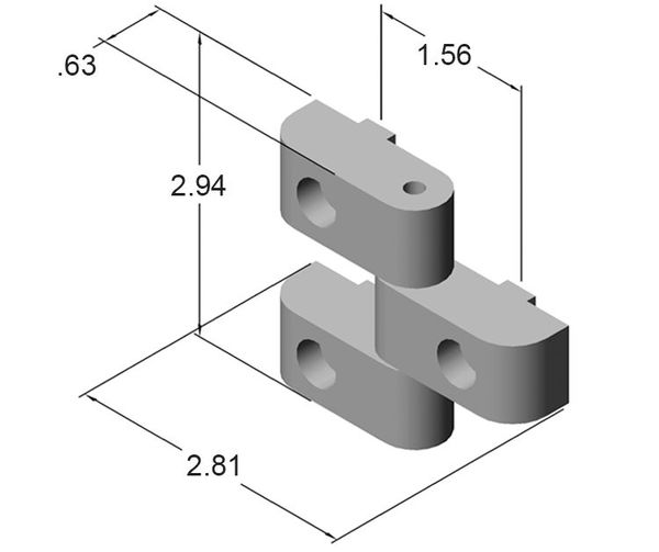 Hinge Assembly, for 5JA94, etc.