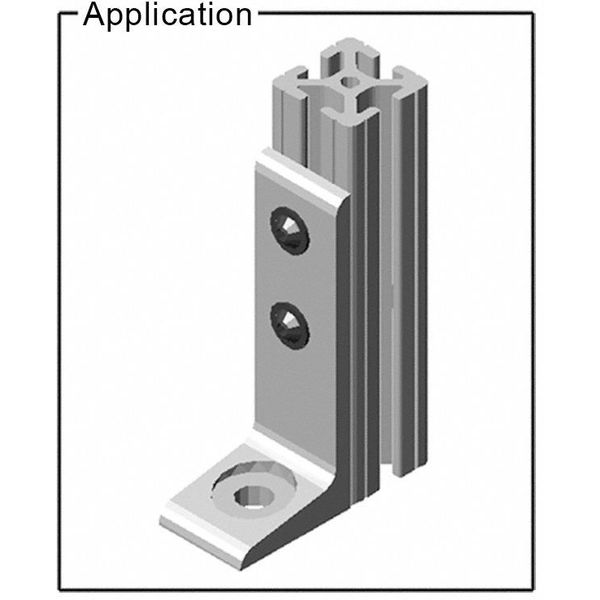 Floor Mount Foot, 1 In