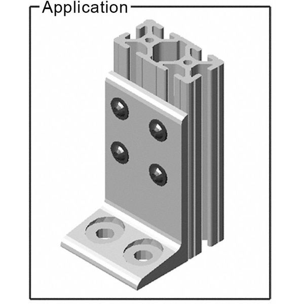 Floor Mount Foot, 2 In