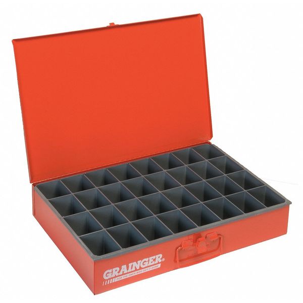 Compartment Drawer with 32 compartments, Steel