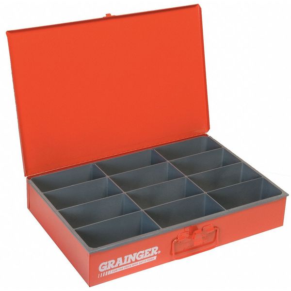 Compartment Drawer with 12 compartments, Steel