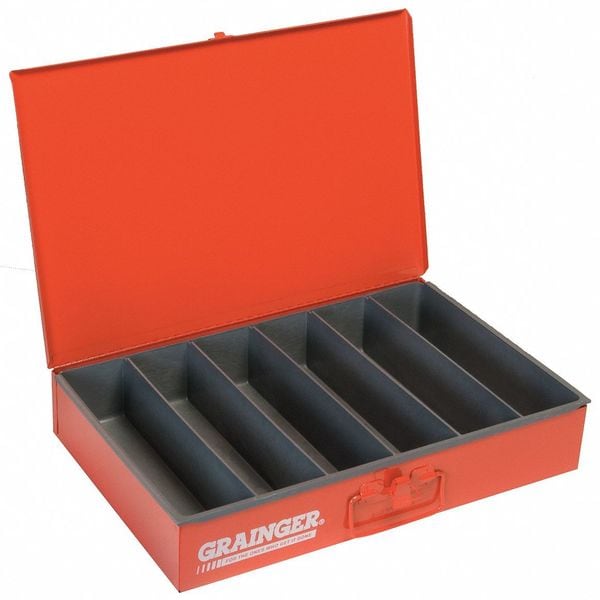 Compartment Drawer with 6 compartments, Steel