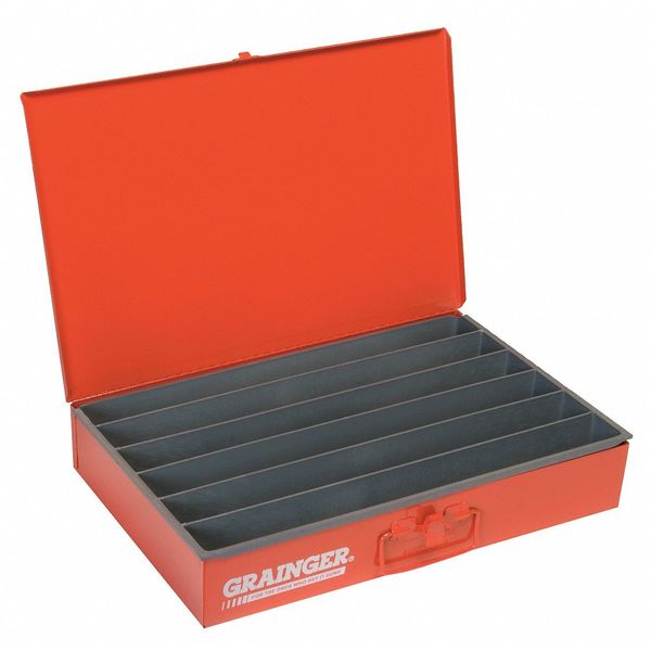 Compartment Drawer with 6 compartments, Steel