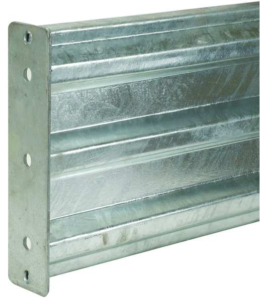 Guard Rail, 3 Ribbed Bolt on, L 32In