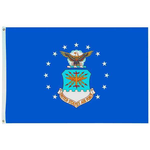 US Air Force Flag, 4x6 Ft, Nylon