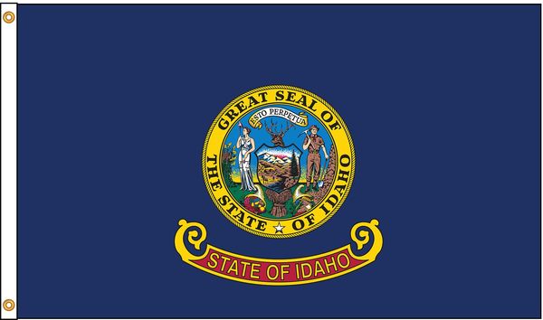 Idaho Flag, 4x6 Ft, Nylon