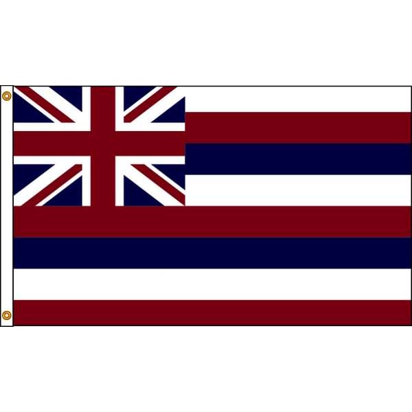Hawaii Flag, 5x8 Ft, Nylon