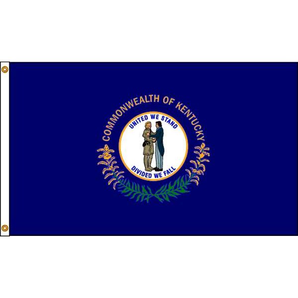 Kentucky Flag, 5x8 Ft, Nylon