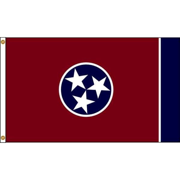 Tennessee Flag, 4x6 Ft, Nylon