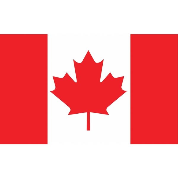 Canada Flag, 5x8 Ft, Nylon