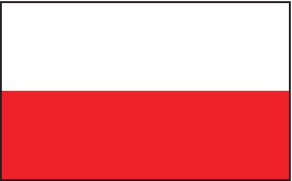 Poland Flag, 3x5 Ft, Nylon