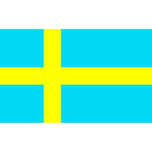 Sweden Flag, 4x6 Ft, Nylon