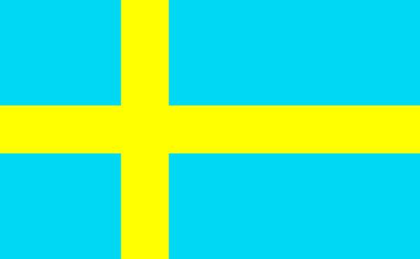 Sweden Flag, 3x5 Ft, Nylon
