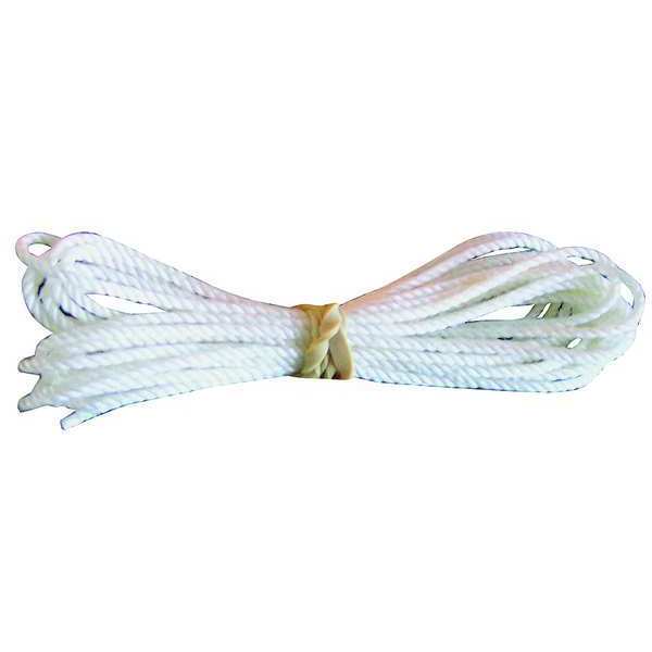 Braided Halyard, 3/8 In.Dia, White