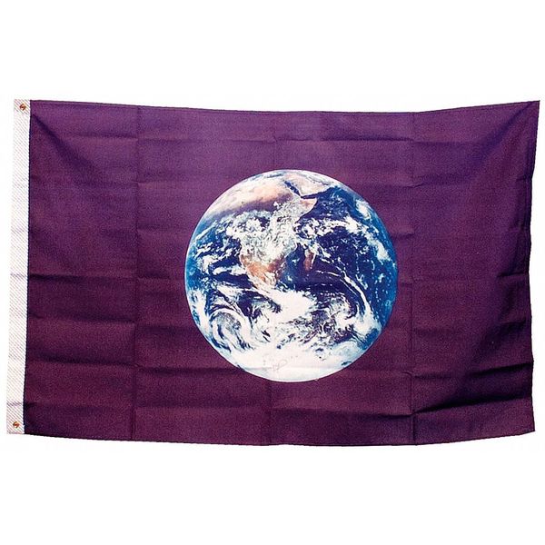 Earth Flag, 3x5 Ft, Nylon