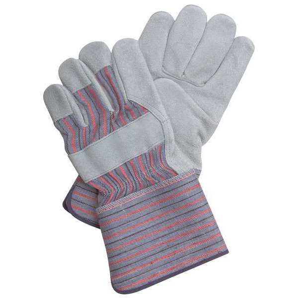 Leather Gloves, Gaunlet Cuff, XL, PR