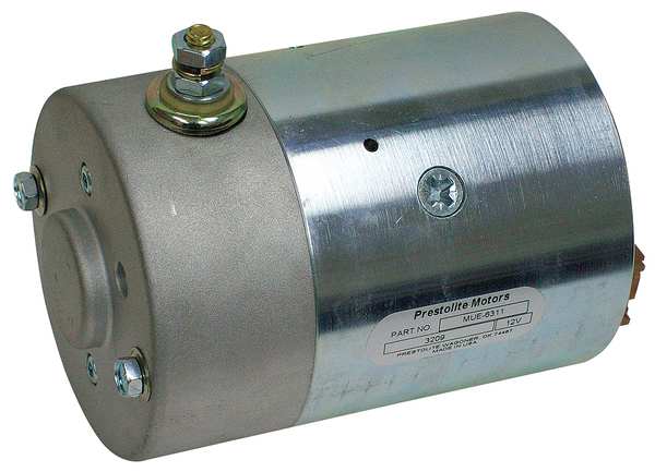 DC Motor, 6-5/16 In. L, CCWSE, Wound Field