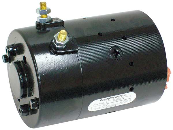 DC Motor, 6-13/16 In. L, Wound Field, CCWSE