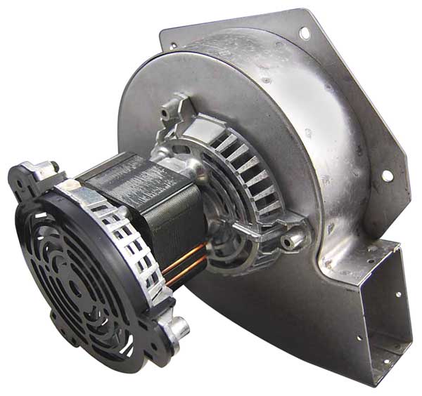Induced Draft Furnace Blower, 115, Metal Housing, 7 in H.