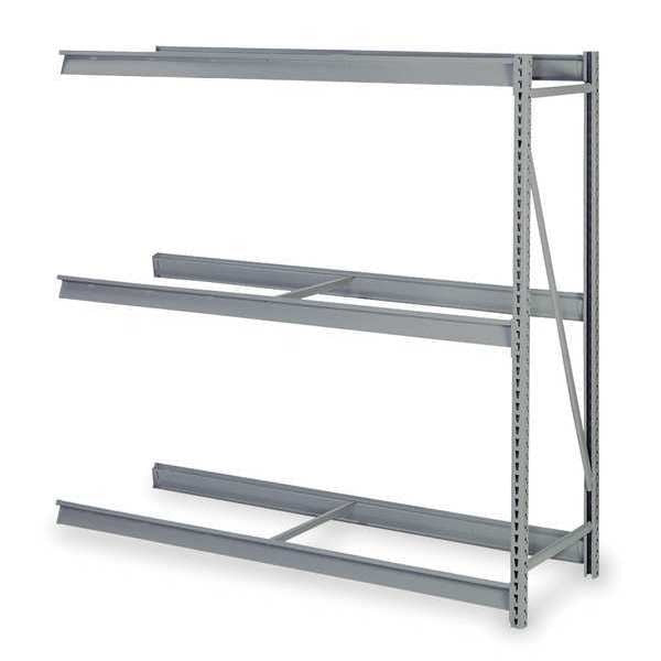 Add-On Bulk Storage Rack, 24 in D, 72 in W, 3 Shelves