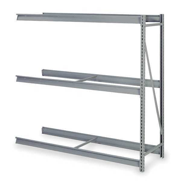 Add-On Bulk Storage Rack, 24 in D, 72 in W, 3 Shelves