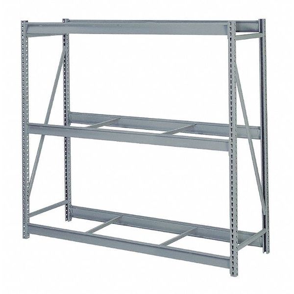 Starter Bulk Storage Rack, 48 in D, 60 in W, 3 Shelves
