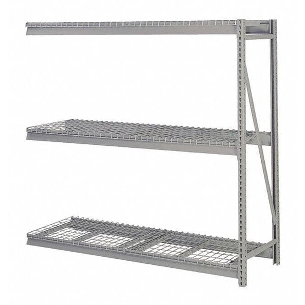Add-On Bulk Storage Rack, 36 in D, 72 in W, 3 Shelves
