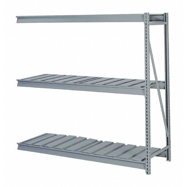 Add-On Bulk Storage Rack, 48 in D, 72 in W, 3 Shelves