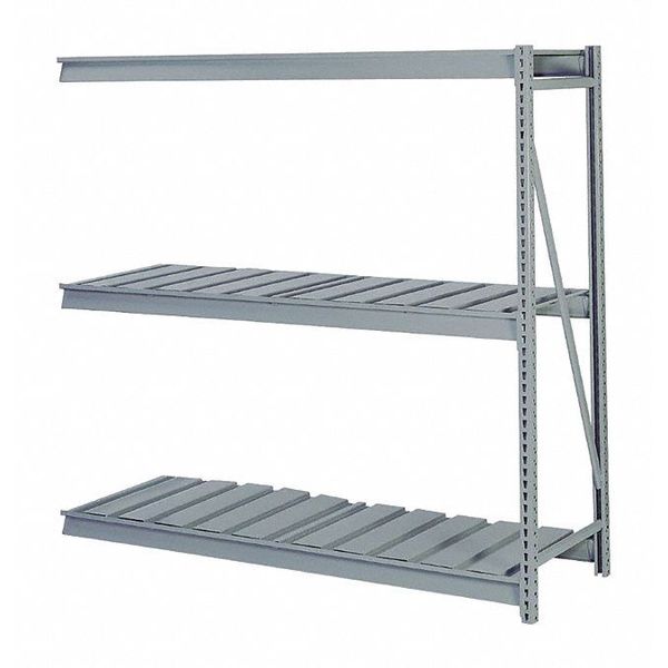 Add-On Bulk Storage Rack, 24 in D, 96 in W, 3 Shelves