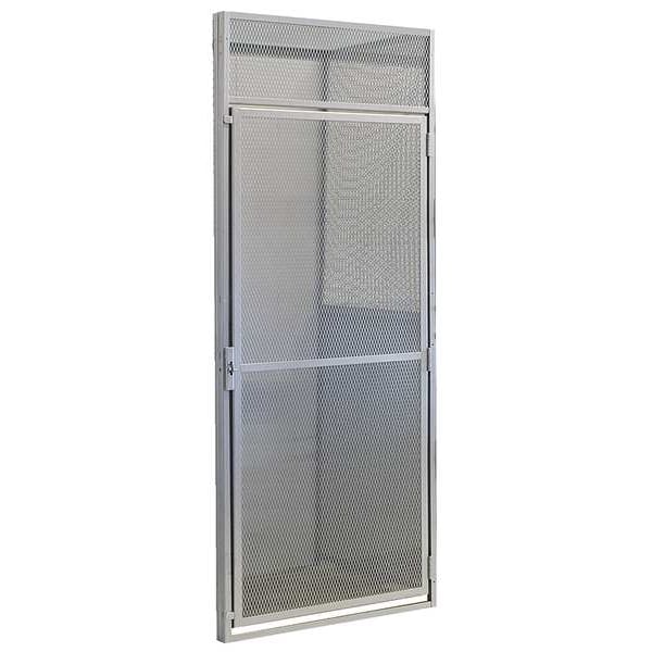 Bulk Storage Locker Add-On, 48 in W, 48 in D, 90 in H, 0 Shelves, 1 Doors, Steel, Unassembled