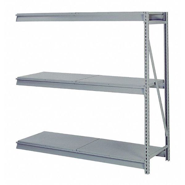 Add-On Bulk Storage Rack, 36 in D, 96 in W, 3 Shelves