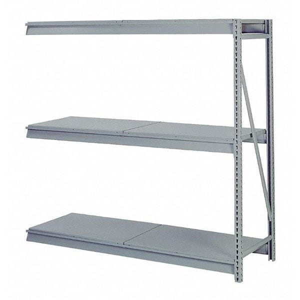 Add-On Bulk Storage Rack, 24 in D, 72 in W, 3 Shelves