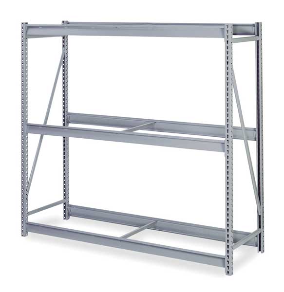 Starter Bulk Storage Rack, 24 in D, 72 in W, 3 Shelves