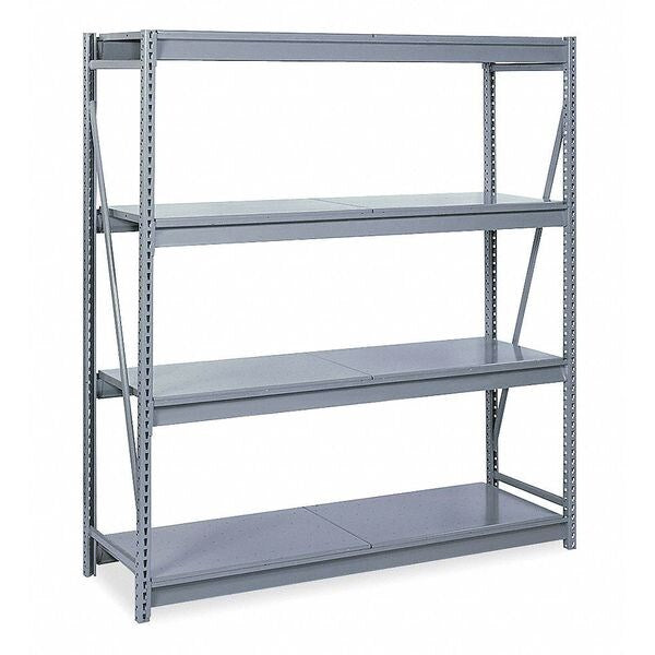Starter Bulk Storage Rack, 36 in D, 60 in W, 3 Shelves