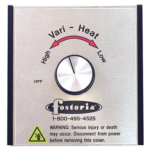 Variable Heat Controller, 7 In. W, 5 In. D