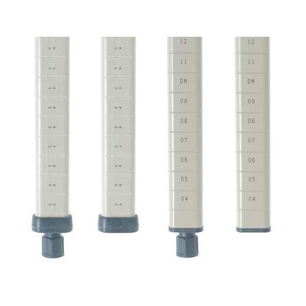 Shelf Post, 63 H x 1 in. W, PK4