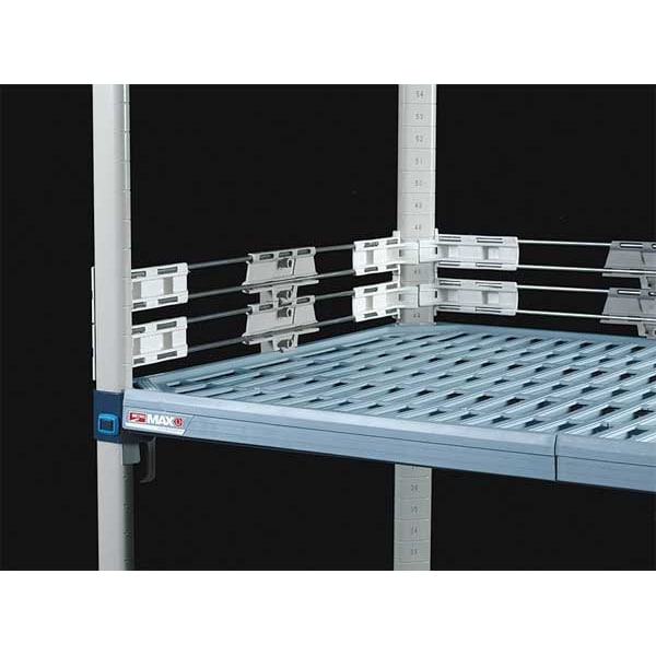 Shelf Side Ledge, 2 H x 24 in. W, PK2