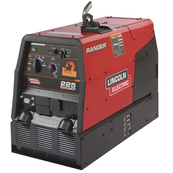 Engine Driven Welder, Ranger 225 Series, Electric Start, 23 hp, Gas, 10,500 W Peak