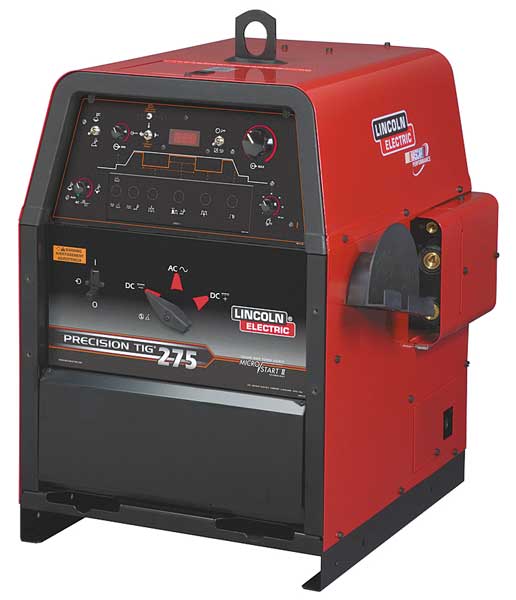 Tig Welder, Precision TIG 275 Series, 208/230/460V AC, 340 Max. Output Amps, 275A @ 31V Rated Output