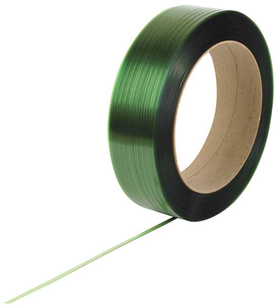 Strapping, Polyester, Embossed, 7200 ft. L