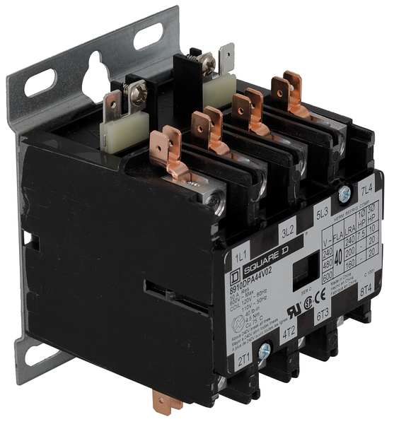 24VAC Non-Reversing Definite Purpose Contactor 4P 40A