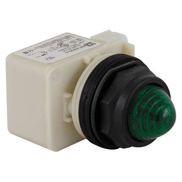 Pilot Light Complete, Green, LED