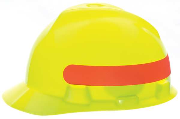 Front Brim Hard Hat, Type 1, Class E, Ratchet (4-Point), Green